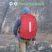 Souke Sports 2 Pack Backpack Cover Rain Waterproof for 30-40L Backpack | Reflective Strap, Ultralight & Compact | Ideal for Camping, Traveling, Cycling, Hiking | Outdoor Red - Buy Online on GoSupps.com