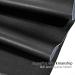 Yotache PU Fabric Leather 2 Yards 54 x 72 - 1.25mm Thick Faux Leather Material for Upholstery Crafts & DIY - Black - Buy Online on GoSupps.com