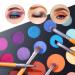 TEXAMO 5Pcs Eyeshadow Brushes Set for Blending Eyeshadow, Eyeliner, Crease, Eyebrow - Travel Eye Brush Kit Wooden - Buy Online on GoSupps.com