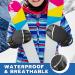 MCTi Kids Waterproof Winter Ski Mittens - Black X-Small (8-11 years) - Buy Online on GoSupps.com