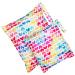 Loscarol 2 pieces wetbag kindergarten large naspasche wet bag diaper bag small wet bag kindergarten personalized for baby cloth diapers (heart)