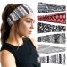 Dreshow 6 pieces women headband headband hair band turban elastic headband hair accessories for girls everyday yoga sport fitness 6 pack n