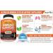 Nutrivein Immune Support Supplement - 1600MG Daily Dose with Elderberry, Zinc, Vitamin C, Garlic, Echinacea & Prebiotics - Promotes Healthy Lifestyle & Stress Relief - 60 Capsules - Buy Online on GoSupps.com