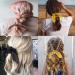 6 Pieces Bow Ponytail Holder Hair Ties Ropes Rabbit Ear Elastic Hair Hair Elastics Scrunchies Chiffon Ponytail for Holding Ponytail and Hair Styling - Buy Online on GoSupps.com