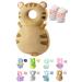 Jeja baby head protection adjustable protective pillows baby safety guard pillow for children 4-24 months - tigers with knee cheers crawl