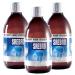 900 ml Non-Ionic Colloidal Silver Nano Ag250 25ppm pharmace Glass Bottle PROAKTIV