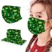 WEXCV Kinder Mundschutz Disposable Children's Masks for Boys & Girls 50 Pack 3-Layer Facial Masks in Pink White Green Blue Safe Mouth & Nose Protection - Buy Online on GoSupps.com