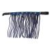 Fly fringes for horses fly mask with fringe & Velcro fastener fly hood for shetty pony cob warm blood kb (bangs blue) pony blue