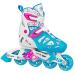 Girls Tracer Adjustable Inline Skates Medium (2-5) Blue