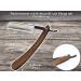 Professional Razor Set with Wooden Handle | Paste Solingen | Leather Strop & Beard Scissors | Elegant Case for Grooming - Buy Online on GoSupps.com