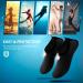 Simari Water Shoes for Men & Women - Quick-Drying Aqua Shoes | Bathing Beach & Swimming Footwear | SWS001 P nktchen Black 44/45 EU - Buy Online on GoSupps.com