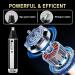 Yuehuam 4 in 1 Men's Grooming Kit - Rechargeable Beard Trimmer Electric Razor & Hair Remover for Eyebrows Ears & Nose - Buy Internationally - Buy Online on GoSupps.com
