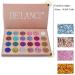 Delanci Glitter Eyeshadow Palette - 24 Highly Pigmented Neon Colors | Gold Blue Red Pink - International Shipping Available - Buy Online on GoSupps.com