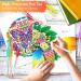 Soucolor Gel Pens for Adult Coloring Books - 120 Pack with 60 Colored Gel Pens, 60 Refills, Travel Case - High Quality Art Markers Set for Drawing, Journaling, Scrapbooking - Buy Online on GoSupps.com
