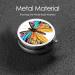 Colorful Butterfly Round Pill Box | 3 Compartment Travel Medicine Organizer & Portable Vitamin Holder - Buy Online on GoSupps.com