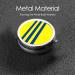 Yellow and Blue Striped Mini Round Pill Box - 3 Compartment Travel Organizer for Home & Office - Buy Online on GoSupps.com