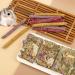 Abiz Rabbit Toys & Timothy Hay Sticks - 16-Piece Herbal Treats for Chinchillas Guinea Pigs & Hamsters - Perfect Molar Snacks & Play Accessories - Buy Online on GoSupps.com