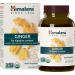 Himalaya Organic Ginger, Digestive Relief Supplement for Nausea, Gas and Occasional Upset Stomach, 820 mg, 60 Caplets, 2 Month Supply