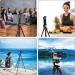 53-inch Tablet Tripod - Aluminum Stand for iPad, iPhone, Camera - Lightweight Selfie Stand for Travel - Black - Buy Online on GoSupps.com