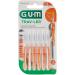 Gum Cep Interdent Viaje 0.9 Cylinder 1412 6 pieces (1 pack) Orange 6 pieces (1 pack)