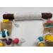 HPiano Parrot Toys - Natural Wood Bird Swings & Chewing Accessories for Parrots | Colorful Hanging Toys - Buy Online on GoSupps.com