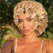 COOLCHI Satin Bonnet Cap Set for Women - Adjustable Silk Hair Wrap for Long Curly Hair - Khaki & Purple - Buy Online on GoSupps.com