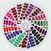MWoot 16 Leaf Glitter Nail Stickers | Self-Adhesive Nail Art & Cat Eye Designs | DIY Manicure Decoration - Buy Online on GoSupps.com