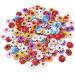 100Pcs 1-inch Painted Wooden Daisy Flower Buttons for Crafts - Sunflower Shaped Wood Buttons with 2 Holes - Flatback Christmas Buttons - Buy Online on GoSupps.com