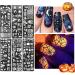 TT Halloween Nail Stamping Plate - Skull Pumpkin & Ghost Nail Art for Creative Designs - Buy Online on GoSupps.com