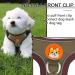 Rennaio No Pull Dog Harness & Leash Set - Adjustable Puppy Dishes with Clips | Ultra Comfortable for Small & Medium Dogs (Brown Size S) - Buy Online on GoSupps.com