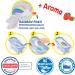 Shop Inkee Foamy Rainbow Bath Bomb | Strawberry Fragrance | Cloud & Unicorn Shapes | 150g for Kids - International Shipping - Buy Online on GoSupps.com