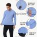 JIM LEAGUE Men's Golf Polo Shirt UPF50 Quick Dry Lightweight - Blue Large - Buy Online on GoSupps.com
