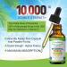 High-Potency Vitamin D3 Liquid Drops 10000 IU - Bone Strength & Immune Booster - Orange Flavor - 30 Servings - Buy Online on GoSupps.com