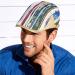 PORSYOND Men Flat Cap Newsboy Hat Beret Cabbie Ivy Patchwork Adjustable Gatsby F-khaki OS - Buy Online on GoSupps.com