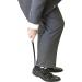 Panoware Set of 2 Extra Long Handle Shoe Horn and Travel Shoe Horn - Black - Buy Online on GoSupps.com