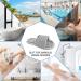 Shower Foot Scrubber - Soft Silicone Bristles with Non-Slip Suction Cups | Dead Skin Remover | Exfoliates, Massages, Improves Circulation | Soothes Tired Feet - 1PCS Gray - Buy Online on GoSupps.com