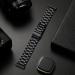 Buy Cemika Adjustable Stainless Steel Bracelet for Fitbit Versa 3 & Sense | Men s & Women s Black Replacement Band with Double Folding Clasp - Buy Online on GoSupps.com