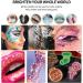 10 Colors Body Glitter Cosmetic Glitter - Face Glitter Chunky Glitter - Face Glitter Festival Hair Glitter with Glue and Brush for Body Hair Nails Stage Halloween Party Pink - Buy Online on GoSupps.com