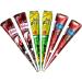 HANUMAN STORE Golecha Kaveri Chhela's 100% Natural Henna Cones Red-Brown No PPD 6pcs