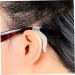Doitool 40 Pairs Anti-Slip Glasses Ear Pads | Comfortable Glasses Holders & Straps | White Pebble Ear Protectors for Kids & Adults - Buy Online on GoSupps.com