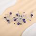 Sither Blue Crystal Hair Clip for Women Bridal Wedding Pearls Hair Comb for Women Headpiece Hair Accessories for Bride Party Prom Gift - Buy Online on GoSupps.com
