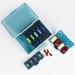 Big Premium Medicine Organizer Box - 7-Day Pill Box with Large Compartments - Portable Medicine Organizer for Pills & Supplements (Blue - 4 Compartments - Buy Online on GoSupps.com