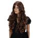 CAISHA Chocolate Brown Wig - Mardi Gras Cosplay Party Long Hair - PP9 #3T30 - Buy Online on GoSupps.com