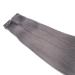 Tape In Hair Extensions - Dark Grey 40cm | 50 Remy Real Hair Tresses with Adhesive Tape | Novon Hair Extensions - Buy Online on GoSupps.com