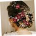 FRCOLOR 8 Sets Bridal Headwear Wedding Hair Clips Bridal Hair Combs Rhinestone Bobby Pins Hair Barrettes Pearl Wedding Hair Accessories Rhinestone Hair Clip Wedding Hair Combs Side Combs - Buy Online on GoSupps.com