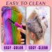 Temporary Glow in the Dark Hair Dye - Perfect for Christmas, Birthdays, and Music Festivals - 55% More Coverage Than Hair Chalk - Ideal Gift for Girls and Boys - Buy Online on GoSupps.com