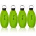 4 Pieces Bulk Throw Weight Bags Multi-Layer Outdoor Throw Weight Bags Arborist Durable Climbing Rope Bag Professional Multi Throw Bag for Tree Rock Spelunking (Green)