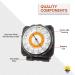 Sun Company AltiLINQ - Dashboard Altimeter and Barometer for Car & Truck | Reads Altitude from 0 to 15,000 Feet - Buy Online on GoSupps.com
