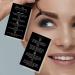 Brow Henna Aftercare Cards | 2x3.5 Business Card Size | Brow Artist Supplies | Henna Brow Care Tips | Black and White Design - Buy Online on GoSupps.com